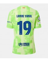 Barcelona Lamine Yamal #19 Kolmaspaita 2024-25 Lyhythihainen